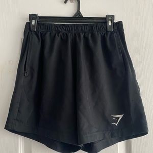 Black Gymshark shorts size medium